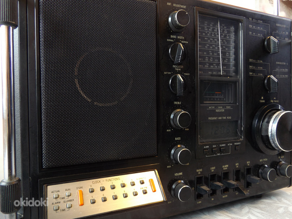 Старый школьный кассетный радиоприемник Philips AL990 (фото #7)