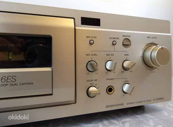 Высококлассная трехголовочная кассетная дека Sony TC-K6ES (фото #7)