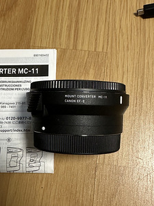 Sigma MC 11 adapter Canon-st Sony-le (2 foto / 3)