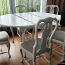 Очень красивый белый обеденный стол и 5 стульев (фото #4)