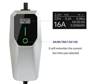 Elektriauto mobiilne 11KW laadija AWESAFE, Type 2, IP65 (5 foto / 7)