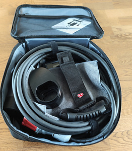 Elektriauto laadija 11kw Type2, Äpp, Wifi, 5.5m kaabel, kott (2 foto / 9)