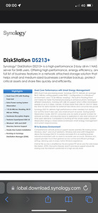Synology DS213+ NAS (3 foto / 7)