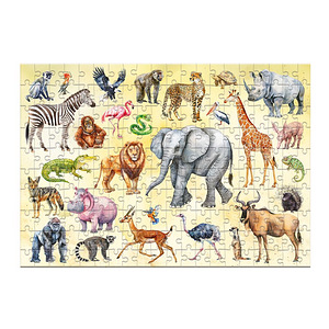 Montessori-pusle lastele 6+ "Safari loomad" (3 foto / 4)