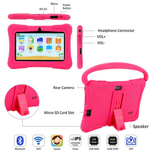 Kids tablet Veidoo V88 7" 16GB Pink (1 foto / 6)