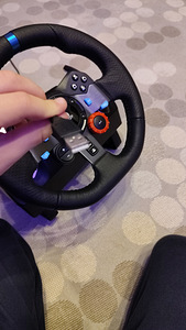 Müün rooli Logitech G28 playstation 3, playstation 4, (2 foto / 10)