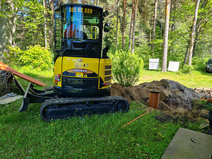 VEE-JA KANALISATSIOONITRASSIDE EHITUS (3 foto / 10)