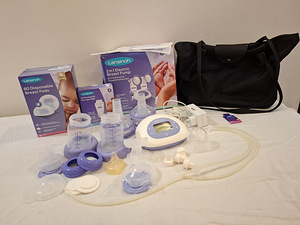 Lansinoh kaheetapiline elektriline rinnapump (1 foto / 1)