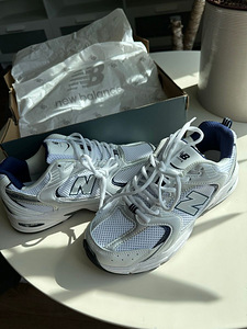 New balance 530, white and blue shoes (3 foto / 5)