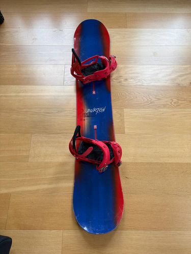 Burton Process Flying V snowboard with bindings,bag, boots