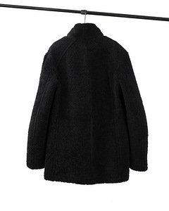 Naturaalne kahepoolne lambanahast mantel BELSTAFF (50, 52) Itaalia (7 foto / 9)