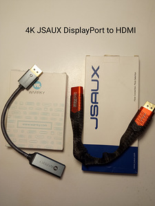 КАБЕЛЯ DisplayPort... AUX... HDMI...