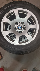 Резина (225/55 R16) с дисками BMW 5 e61 (8 фото из 9)