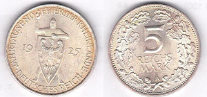 5 марок 1925 г. (1 фото из 1)
