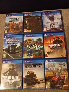 PS4 ja Xbox 360 mängud (1 foto / 3)