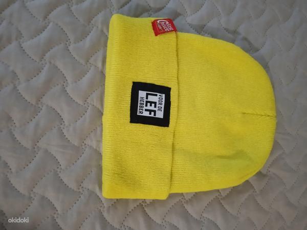 Müts, kollane värv, sport.Müün heas korras. (foto #1)