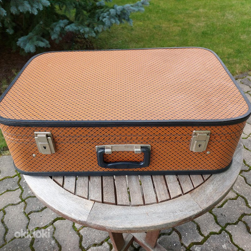 Винтажный чемодан (производство Литва) (фото #2)