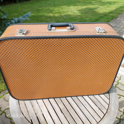 Винтажный чемодан (производство Литва) (фото #4)