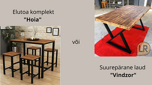 Eritellimusel valmistatud mööbel Loft&Industrial stiilis (4 foto / 7)