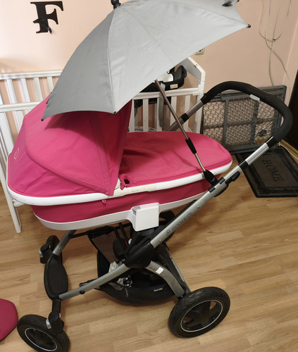 Коляска maxi-cosi mura plus розовая