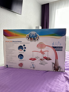 Карусель с проектором и плюшевыми игрушками Canpol Babies 3i