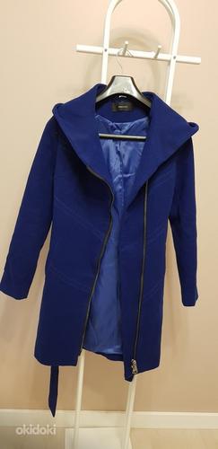 Куртка шерстяная s 36, темно-синий (фото #2)