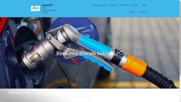 Autogaasiseadmed lpg autole propaan