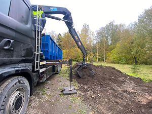 Killustik, graniitkillustik, liiv, konteiner 17,30m3 (5 foto / 10)