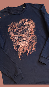 Inferno Warlord, XL (bleach art) (3 foto / 3)