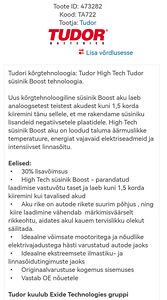 AUTOAKU 72Ah 720A Tudor High Tech TA722 (6 foto / 8)