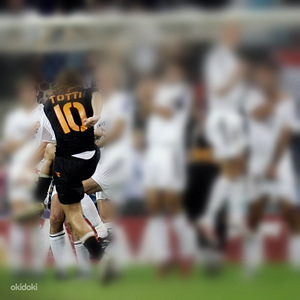Francesco Totti autogrammiga AS Roma jalgpallisärk! (6 foto / 8)