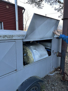 Treileril mobiilne keskküttekatel/elektri generaator ELU AB (2 foto / 10)