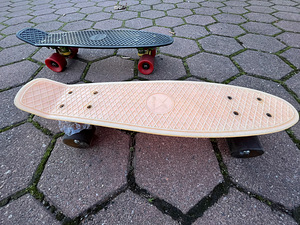 Penny-board (must-punane/black-red) (6 foto / 6)