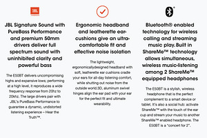 Kõrvaklapid JBL Synchros E50BT - hall/must (bt + juhtmega) (6 foto / 7)