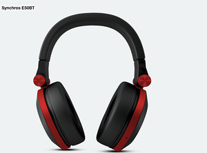 Kõrvaklapid JBL Synchros E50BT - punane/must (bt + juhtmega) (4 foto / 6)