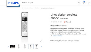 Lauatelefonide kompl: 3 Philips disaintelefoni + 2 Panasonic (2 foto / 7)