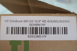 Sülearvuti HP EliteBook 820 G3 i5-6300U 8 GB 240 SSD (8 foto / 9)