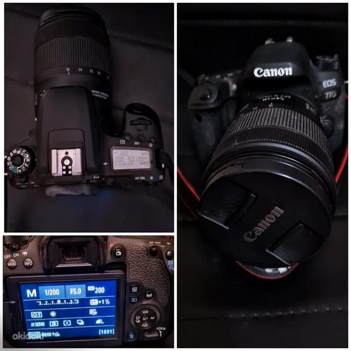 Peegelkaamera Canon EOS 77D + EF-S 18-200mm (foto #1)