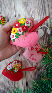 Valentine, käsitsi valmistatud süda (6 foto / 9)