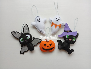 Viltdekoor Halloweeni jaoks (1 foto / 6)