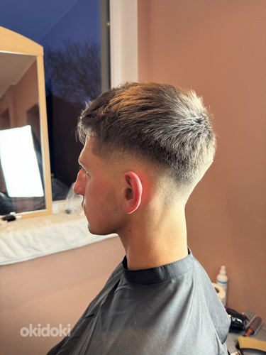Barber. Meeste juukselõikused, Pae piirkond