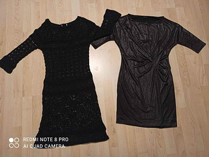 Платья 36-38 - вязаное платье орсе и черное