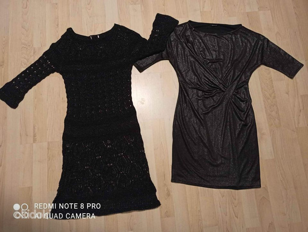 Платья 36-38 - вязаное платье орсе и черное (фото #1)