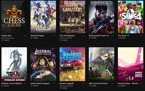 Epic Games konto | mangud + Unreal engine assetid | PC (1 foto / 6)