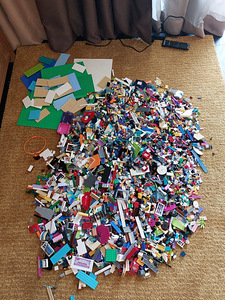 LEGO klotsid ja alusplaadid 8,7 kg (2 foto / 3)