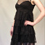 Вечернее черное платье (фото #1)