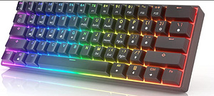 HK GAMING GK61 Mechanical Keyboard (1 foto / 5)