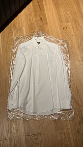 Valge särk slim fit / White slim fit särk (1 foto / 3)