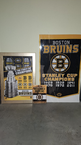 Вещи фаната Boston Bruins