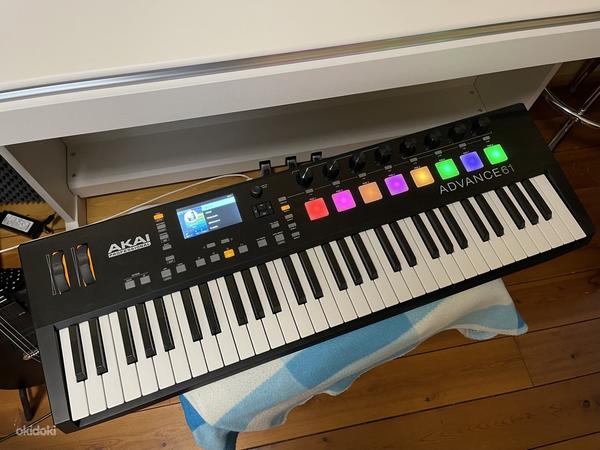 Akai ADVANCE 61 USB MIDI klaver (foto #4)